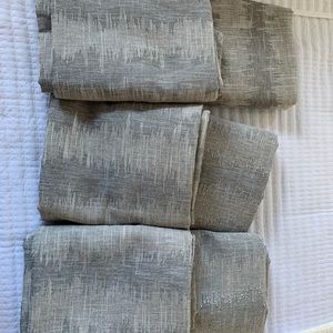 6 Panels - 84” Project 62 Grey Curtains